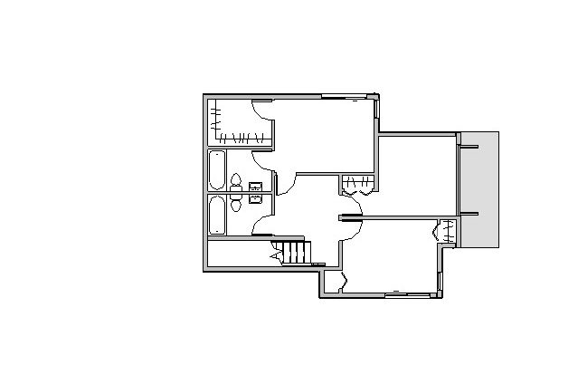 Barret residence floorplan